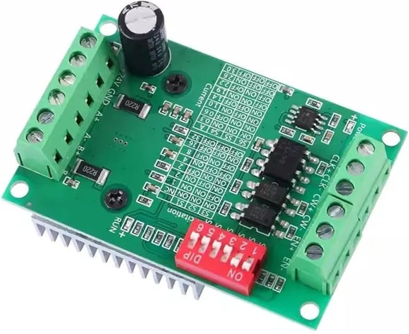 لوحة تحكم سائق محرك السائر TB6560 9V 36V 3A مع حماية من الحرارة الزائدة وتيار زائد 2 قطعة TB6560 - Image 5